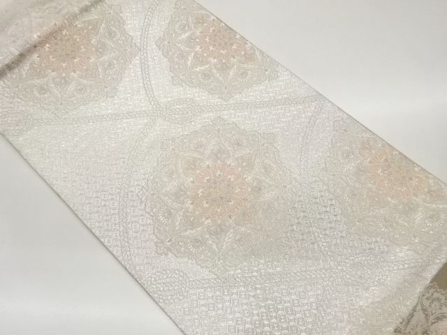 JAPANESE FUKURO OBI / SAGANISHIKI / WOVEN FLOWER CREST